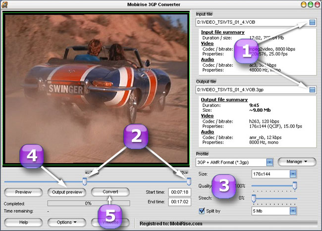 3PG Convertor ScreenShot